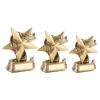 Picture of Brz|gold Star And Ribbon Award With Plate - 5.5in