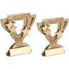 Picture of Brz|gold Generic Mini Cup With Plate - 3.75in
