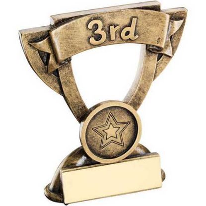 Picture of Brz~gold Mini Cup Position With Plate (1in Centre) 3rd
