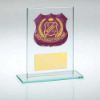 Picture of Jade Glass Plaque With Plate (Requires Sp Shield Or Shirt B) - 4.5in