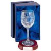 Picture of 200ml Classic Wine Glass Blank Panel - 7.25in