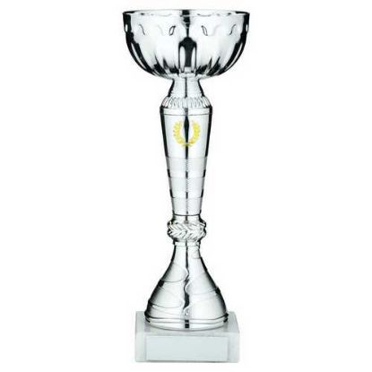 Picture of Silver Trophy Cup With Gold Wreath