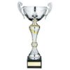 Picture of Silver|gold Trophy Cup With Handles - 12.5in