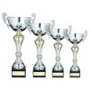 Picture of Silver|gold Trophy Cup With Handles - 12.5in