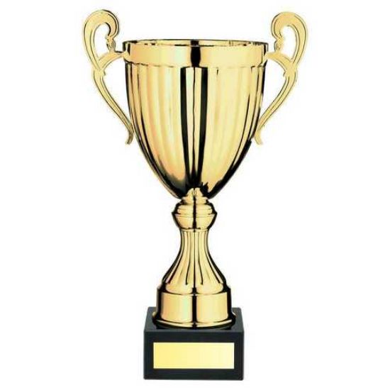 Trophy Distributors - Gold Conical Trophy Cup With Handles - 10.5in