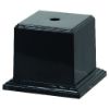 Picture of Black Plastic Base (55mm Sq On Top) - 2in