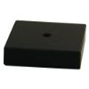 Picture of Black Marble Square (1 Hole C|s) 3 X 3 X 0.75in