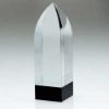 Picture of Clear|black Pointed Column (60mm Thick) - 9.5in