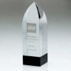 Picture of Clear|black Pointed Column (60mm Thick) - 9.5in