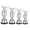 Picture of Nickel Plated Claret Jug On Round Base With Plinth - 14.75in