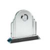 Picture of Clear Glass Arched Clock (20mm Thick) - 5.25in
