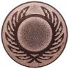 Picture of Wreath Disc Bronze - 2in