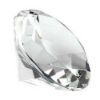 Picture of Clear Glass Diamond Shaped Paperweight In Box - 3.25in