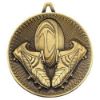 Picture of Rugby Deluxe Medal Antique Gold - 2.35in