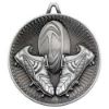 Picture of Rugby Deluxe Medal Antique Silver - 2.35in