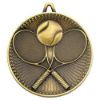 Picture of Tennis Deluxe Medal Antique Gold - 2.35in