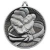 Picture of Martial Arts Deluxe Medal Antique Silver -     2.35in