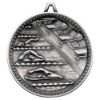 Picture of Swimming Deluxe Medal Antique Silver - 2.35in