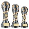 Picture of Gunmetal Grey|gold Filled Plastic Football Star Column (1in Centre) - 11in