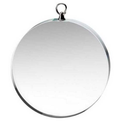 Picture of Clear Glass Round Medal (6mm Thick)