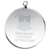 Picture of Clear Glass Round Medal (6mm Thick) - 2.75in