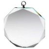 Picture of Clear Glass Octagon Medal (6mm Thick) - 2.75in