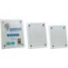 Picture of White Plaque With 6mm Glass Front - 9 X 12in