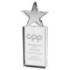 Picture of Clear Glass Block With Glass Star - 8in