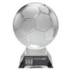 Picture of Clear|frosted Glass Football On Base - 10.5in