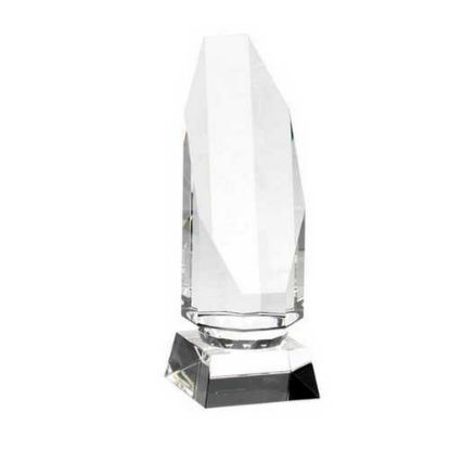 Picture of Clear Glass Column On Base - 8in