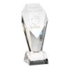 Picture of Clear Glass Obelisk On Base - 9.25in