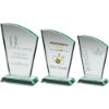 Picture of Jade Glass Sail Plaque (15mm Thick) - 6.75in