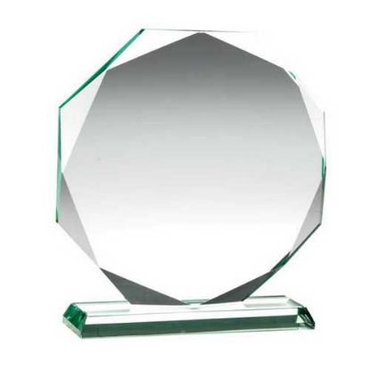 Picture of Jade Glass Octagon (15mm Thick) - 6.75in