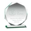 Picture of Jade Glass Octagon (15mm Thick) - 7.5in