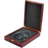Picture of Jade Glass Diamond In Quality Wood Box (19mm Thick) - 14in