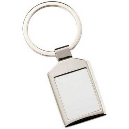 Picture of Metal Rectangle Keyring