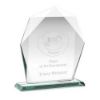 Picture of Jade Glass Heptagon (10mm Thick) - 7.5in