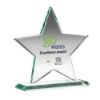 Picture of Jade Glass Star (10mm Thick) - 5.25in