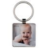 Picture of Metal Square Key Fob With White Fill (For Sublimation) - 2in