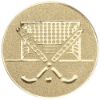 Picture of Metal Hockey Centre 50mm Gold - 2in