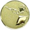 Picture of Metal Shooting Centre 50mm Gold - 2in