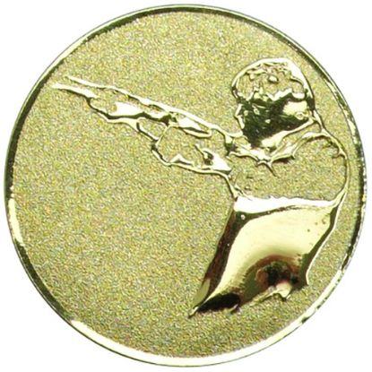 Picture of Metal Shooting Centre 50mm Gold