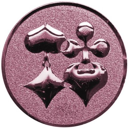 Picture of Metal Cards Centre 50mm Bronze