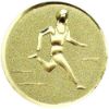 Picture of Metal Male Track Centre 50mm Gold - 2in