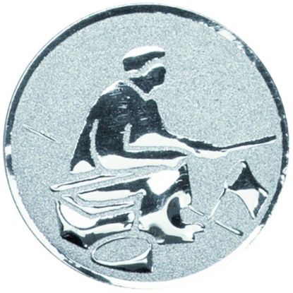 Picture of Metal Fishing Centre 50mm Silver