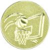 Picture of Metal Basketball Centre 50mm Gold - 2in