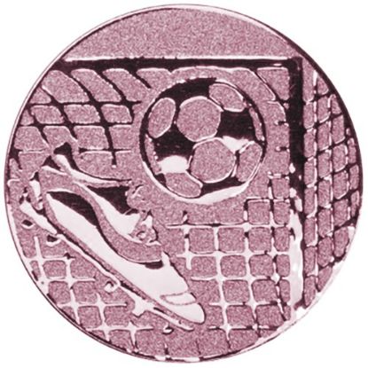 Picture of Metal Football Boot|ball Centre 50mm Bronze - 2in