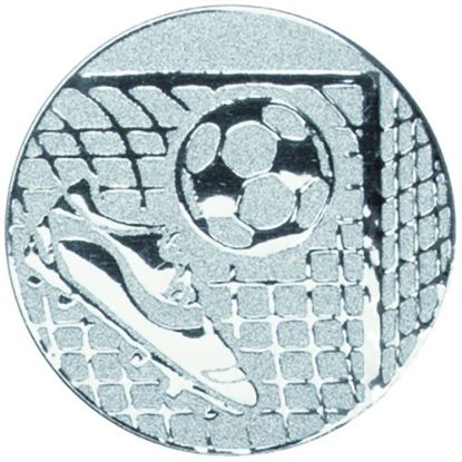 Picture of Metal Football Boot|ball Centre 50mm Silver - 2in