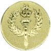 Picture of Metal Victory Torch Centre 50mm Gold - 2in