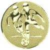 Picture of Metal Double Football Centre 50mm Gold - 2in